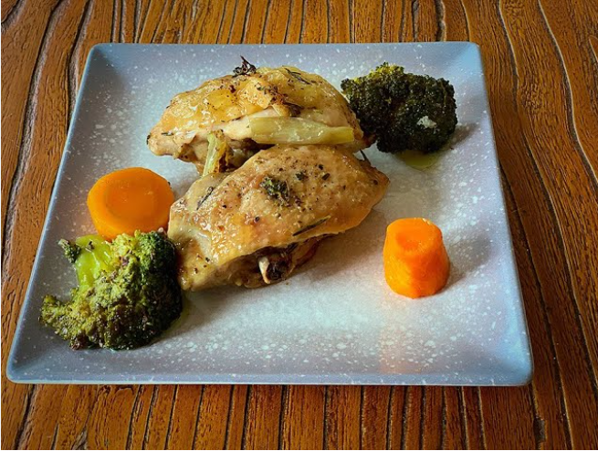 Pollo con brócoli