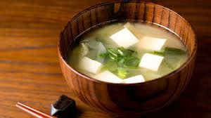 Sopa miso tofu