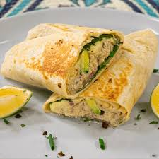 Wrap lechuga atún